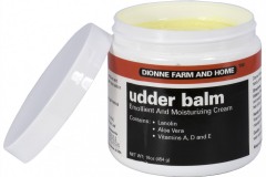 Dionne Farm & Home Udder Balm 16 oz jar (Open)  SKU 90301